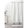 Iveta Abolina Roux Cream Shower Curtain Beige - Deny Designs: Boho Style, Microfiber, Machine Washable - image 3 of 4