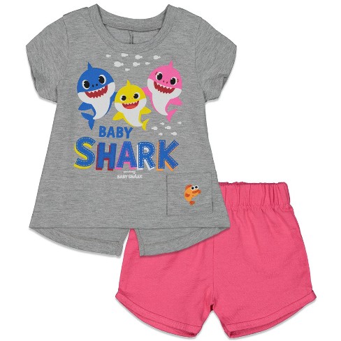 Baby shark clothes discount target