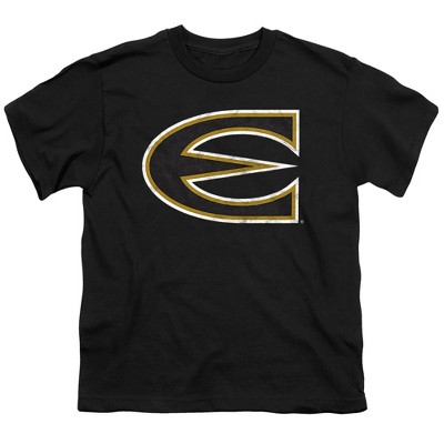 Emporia State University Distressed Primary Kids T-Shirt For Youth Black