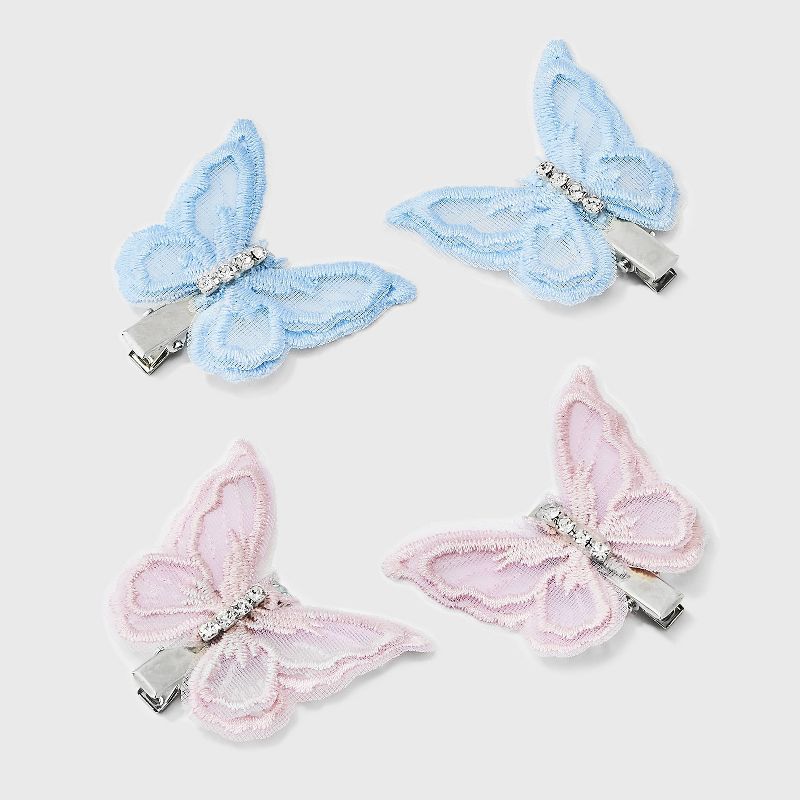 Fabric Butterfly Salon Hair Clip - Wild Fable&#8482;, 1 of 3
