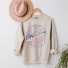 Simply Sage Market Women's Graphic Sweatshirt Nashville Flag Guitar - 2 of 2