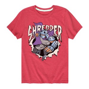 Boys' - Teenage Mutant Ninja Turtles - Shredder Short Sleeve Graphic T-Shirt - 1 of 4