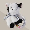 Bearington Lil' Gilly 5.5 Inch Cow Baby Rattle - Soft Rattles for Babies 0-6 Month - 3 of 4