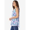 Woman Within Plus Size High-Low Tank - 4 of 4