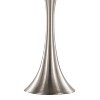 LumiSource (Set of 2) Lenuxe 24" Contemporary Table Lamps Brushed Nickel with White Semigloss Linen Shade - 4 of 4