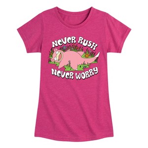 Girls' - Pokémon - Never Rushed Fitted Short Sleeve Graphic T-Shirt - 1 of 4