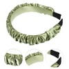 Unique Bargains Women's Classic Pleated Headband 6.69"x1.38" 1 Pc - 2 of 4