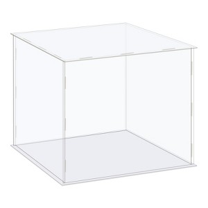 Unique Bargains Acrylic Dustproof Protection Showcase for Collectibles Display 1 Pcs - 1 of 3