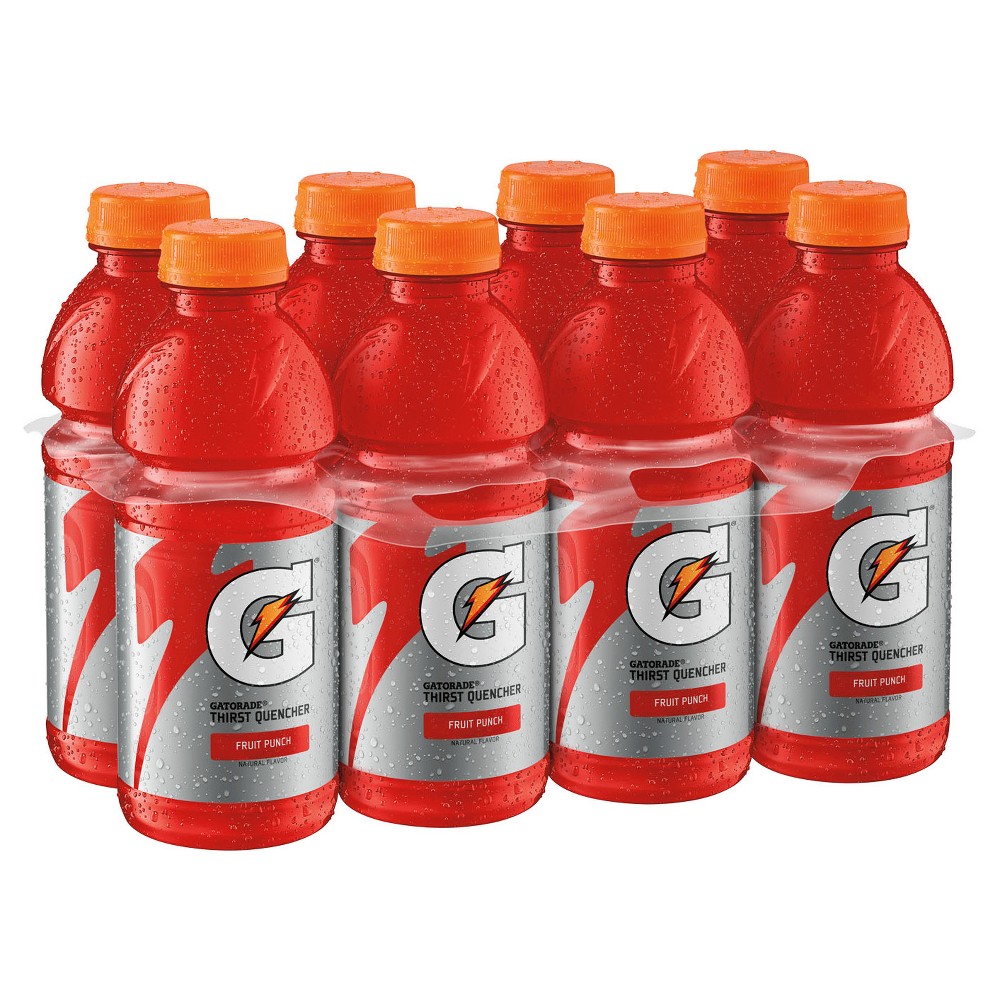 UPC 052000208061 product image for Gatorade Fruit Punch Sports Drink - 8pk/20 fl oz Bottles | upcitemdb.com