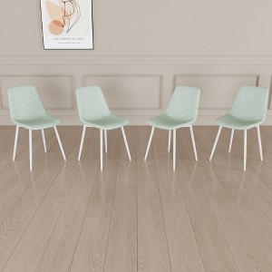 Lyngins Dining Chairs Set of 4,Modern Kitchen Chair with Linen Padded for Living Room,Meeting Room,Bedroom - 1 of 4