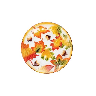 C&F Home Acorn Leaves Autumn Thanksgiving Plate