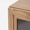 MAYEERTY Natural Wood Grain Storage Cabinet Set - 4 of 4