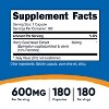 Nutricost Horny Goat Weed Capsules (600 MG) (180 Capsules) - 2 of 4