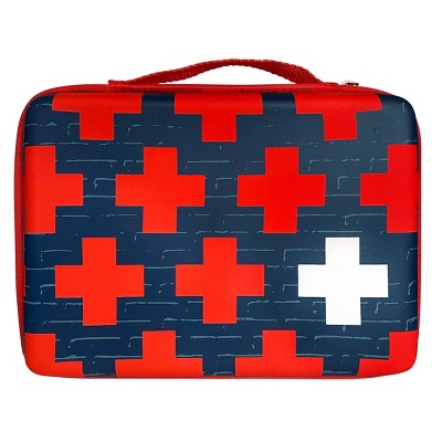 Band-Aid Build Your Own First Aid Kit Bag - Red