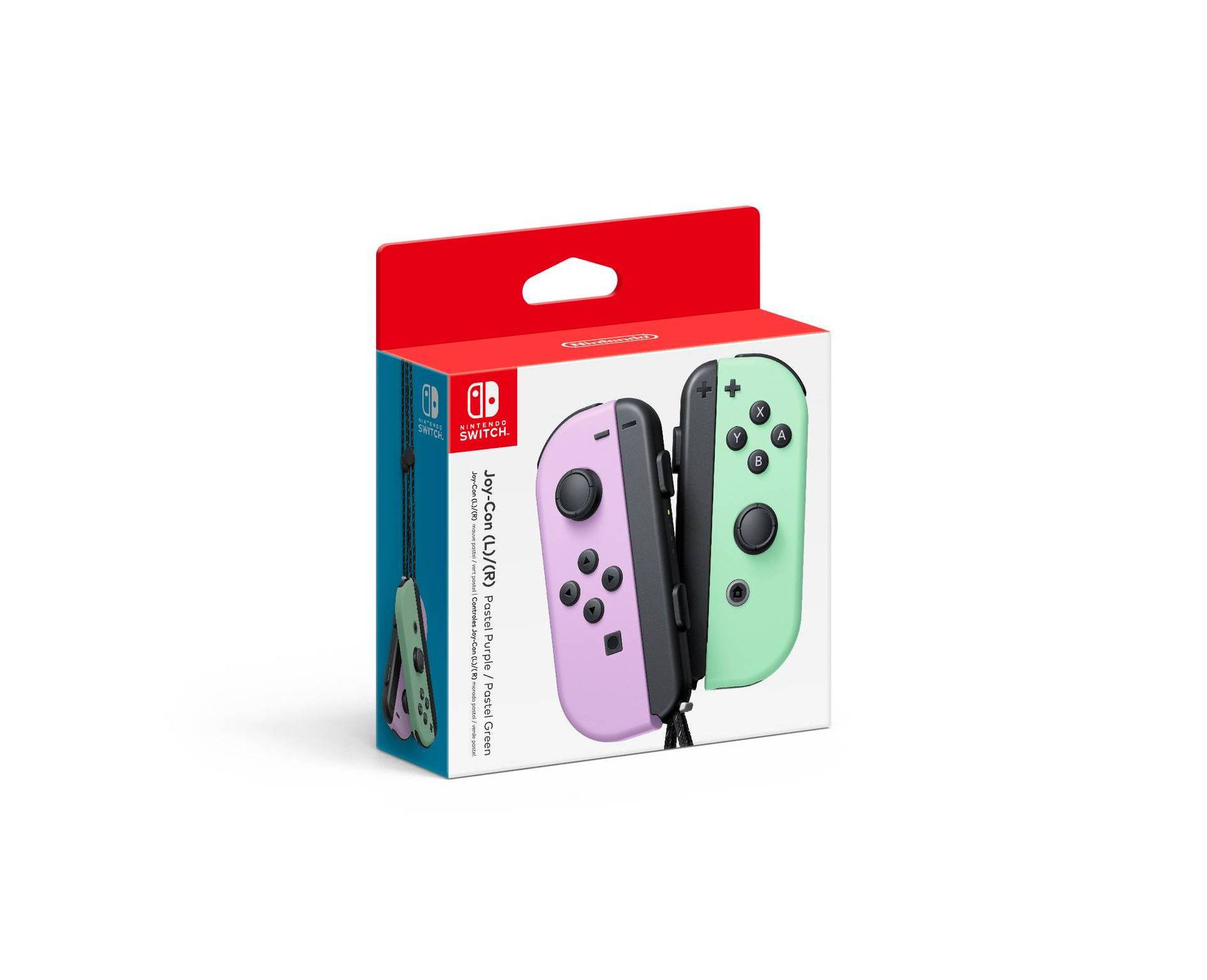 Nintendo Switch Joy-Con L/R - Pastel Purple/Pastel Green