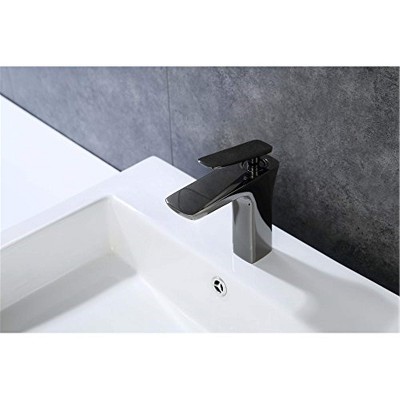 Legion Furniture UPC Faucet With Drain-Glossy Black