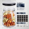 20 Pcs 8 oz Small Glass Jars with Airtight Lids, Empty Food Storage for Spices, Honey, Jam - 2 of 4