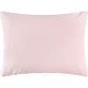 Greenland Home Fashions Mariposa Reversible Matelasse Pillow Sham with Blossom and Butterfly Design, Pink - 2 of 4