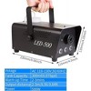 Swtroom Smoke Machine Fog Machine Colorful LED Lights Smoke Sprayer Remote Fogger Halloween - 2 of 4