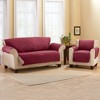 Collections Etc Reversible Quilted Furniture Protector Cover - 4 of 4