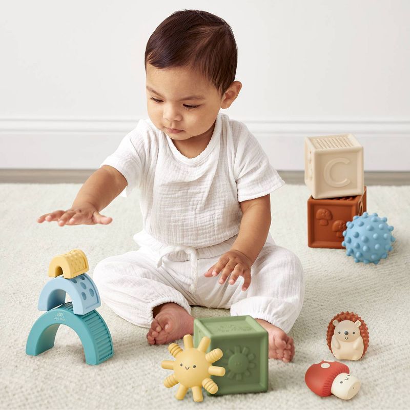 Itzy Ritzy Blocks Stacking Toy - 10pc, 3 of 9