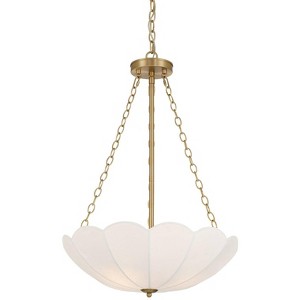 Possini Euro Design Possini Euro Amalthea 20" Wide Warm Gold Pendant Light - 1 of 4