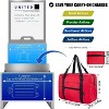 Hachikiko Foldable Travel Tote for Spirit & Frontier Airlines, Gym Bag with Adjustable Handles - 3 of 4