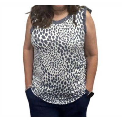 Women's Animal Print Tank Top - Ces Femme