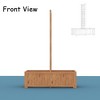 Famapy Brown Wooden Planter For Garden Indoor General Purpose Climbers Use - 4 of 4