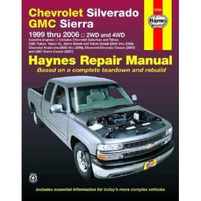 Chevrolet Silverado GMC Sierra Pick-Ups '99-'06 Haynes Repair Manual - by  Ken Freund (Paperback)