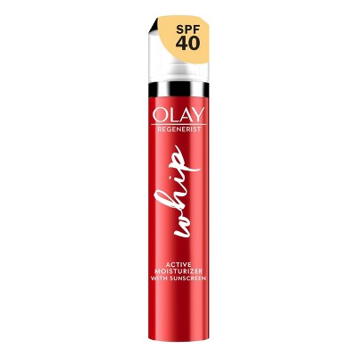 Olay Regenerist Whip Face Moisturizer with Sunscreen - SPF 40 - 1.7 fl oz