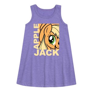 - My Little Pony - Apple Jack Graphic Sleeveless Aline Dress - 1 of 3