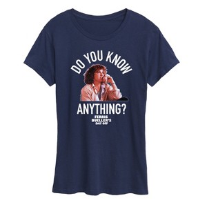Women's - Ferris Bueller's Day Off - Do You Know Anything Short Sleeve Graphic T-Shirt - 1 of 4