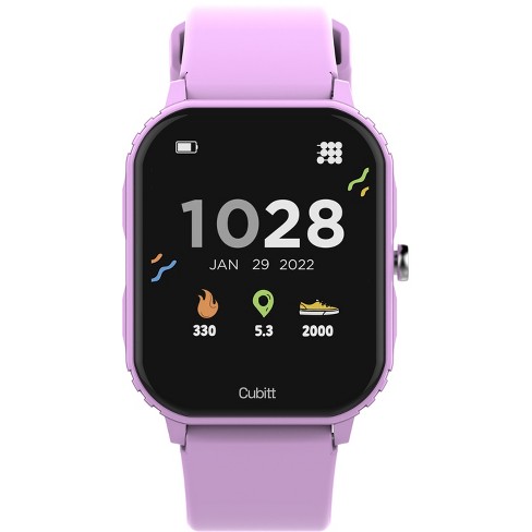 Cubitt Teens Smart Watch Fitness Tracker For Teens - Purple : Target