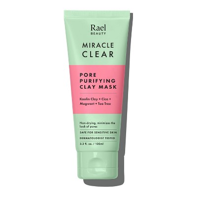 Rael Miracle Clear Pore Purifying Kaolin Clay Face Mask - 3.4 Fl Oz ...