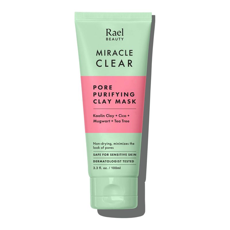 Rael Miracle Clear Pore Purifying Kaolin Clay Face Mask - 3.4 fl oz, 1 of 10