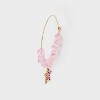 Starfish Stud & Hoop Earring Set 2pc - Wild Fable™ Gold/Pink - 3 of 3