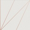 Harmony White and Rose Gold Geometric Paste the Wall Wallpaper - 4 of 4
