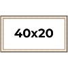 PosterPalooza | Panoramic Contemporary Silver Frame - UV Acrylic, Foam Board Backing, Hanging Hardware - 2 of 4