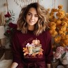 Simply Sage Market Women's Graphic Sweatshirt Coquette Girl Who Loves Fall - 2 of 4