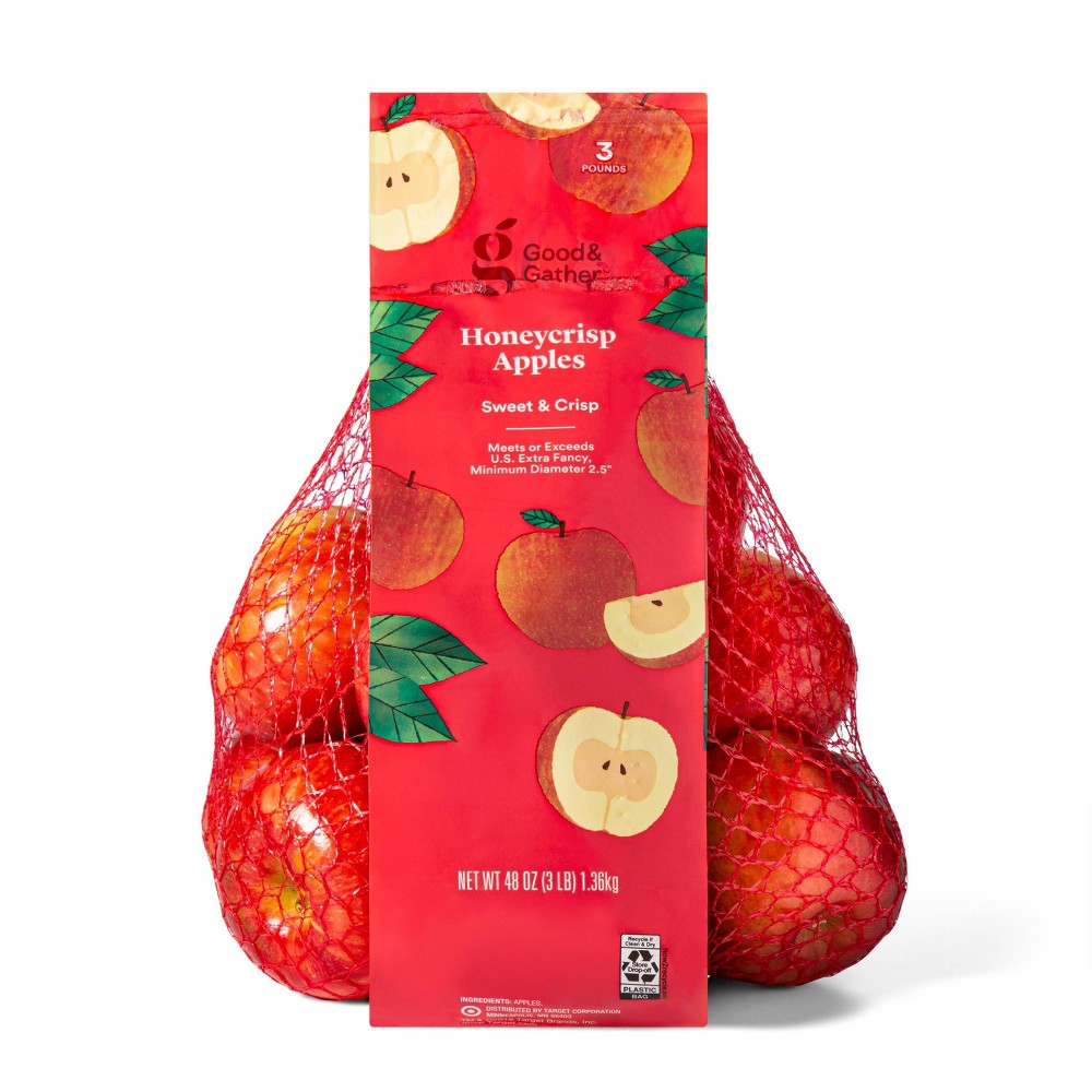 Honeycrisp Apples - 3lb Bag - Good & Gather