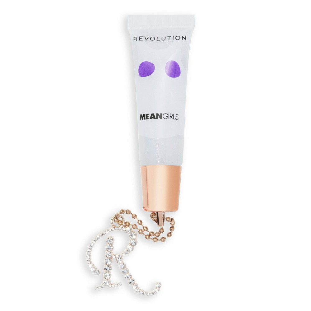 Makeup Revolution x Mean Girls Regina George Lip Gloss - Clear Shimmer - 0.35oz