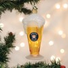Old World Christmas Blown Glass Ornament for Christmas Tree, Houston Astros Glass of Beer - 2 of 3