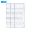 Unique Bargains Plastic Coin Collecting Pages with 9 Hole Coins 10 Sheets - 3 of 4