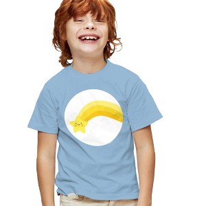Boys' Short Sleeve Care Bears: Unlock the Magic Wish Bear Belly T-Shirt - 1 of 4