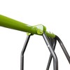 NAYSAYE Swing Set Outdoor Safe Plastic Kids Swingset Face to Face Design for Backyard Playground Fun, Lime green, 47.04"*14.96"*6.5" - 4 of 4