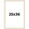 PosterPalooza | 25x36 Wide Barnwood Picture Frame, UV Acrylic, 6 Finishes - Grey, Brown, White, and Black - 2 of 4