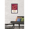 Trends International NBA Cleveland Cavaliers - Logo 21 Framed Wall Poster Prints - 2 of 4