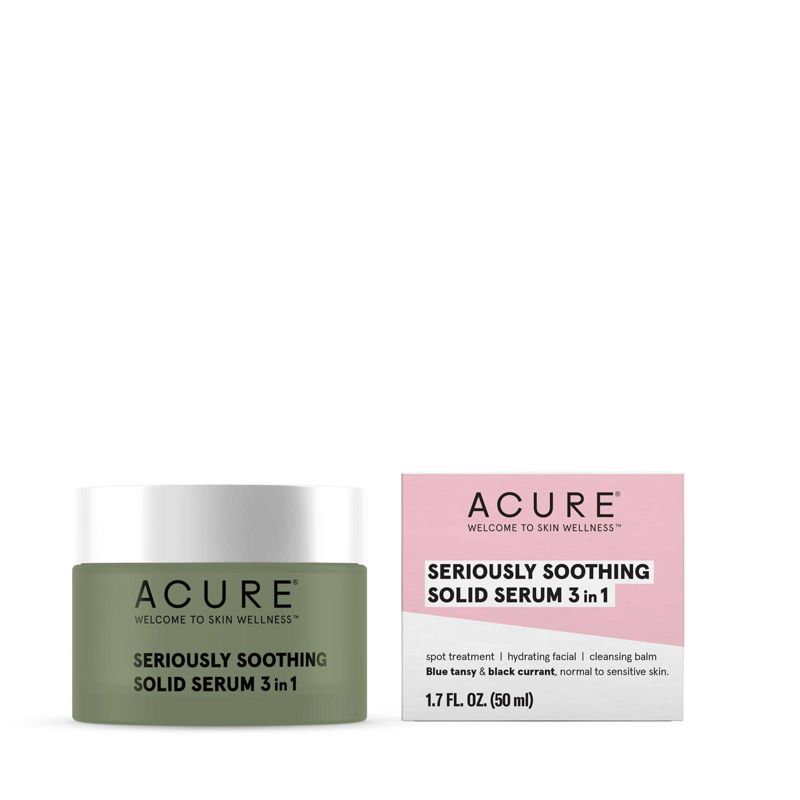 Acure 3-In-1 Seriously Soothing Solid Serum - 1.7 fl oz, 1 of 7