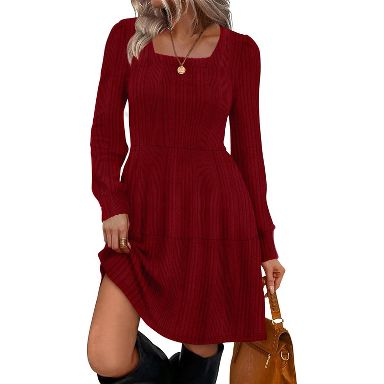 casual burgundy dress women Steven Land Men's Solid Burgundy Spread Collar Wrinkle Free Stretch Co –  The Suit Depot main image 0
